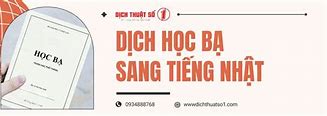 Cách Dịch Học Bạ Sang Tiếng Nhật