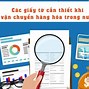 Hàng Hoá Nhập Khẩu Cần Những Giấy Tờ Gì