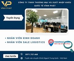 Tuyển Sale Xuất Khẩu